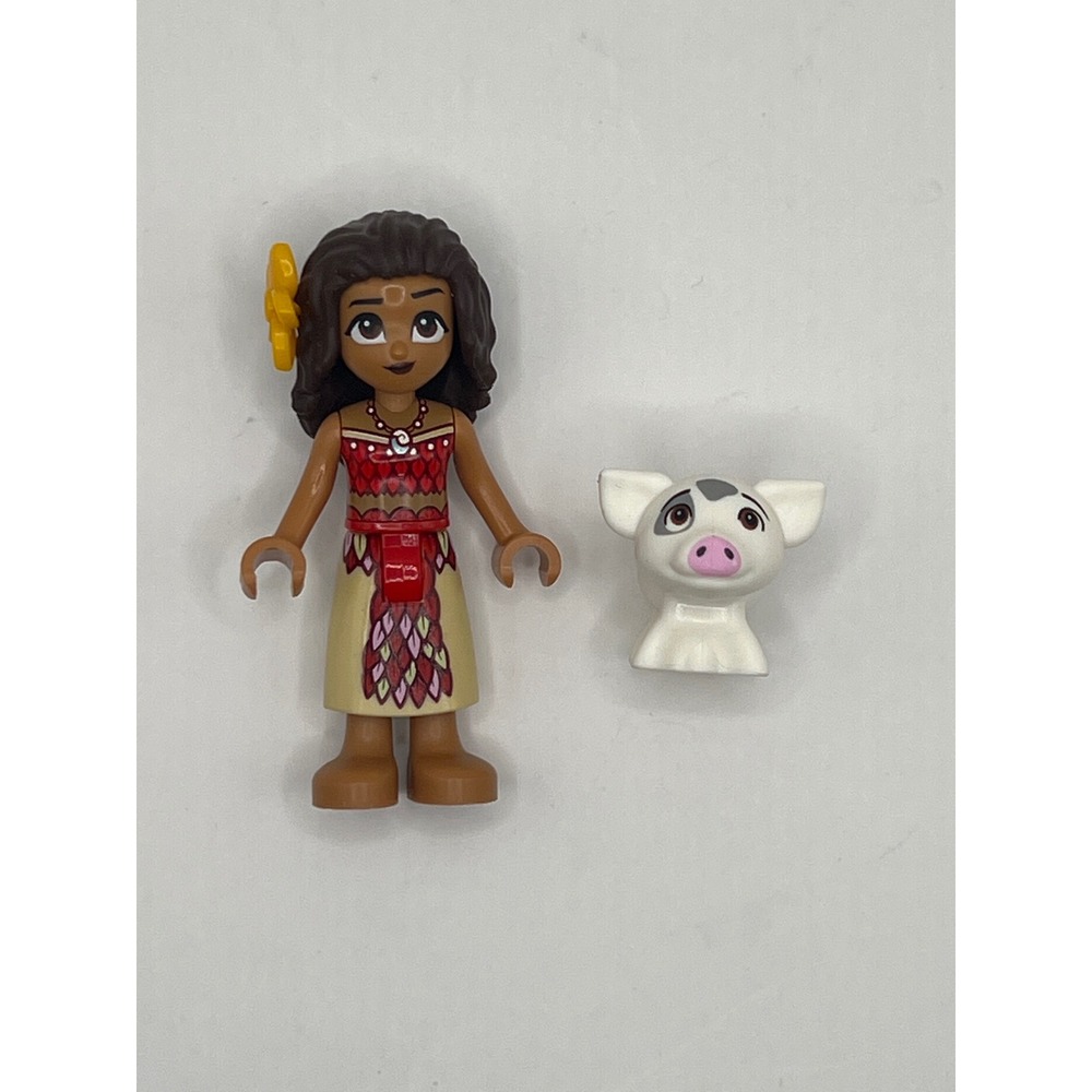 LEGO Disney Moana Mini-Doll Figure with Pua the Pig Pet Minifigures Set dp171